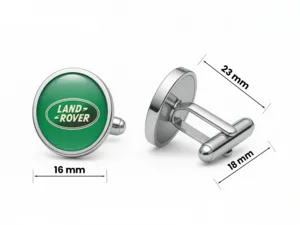 Land Rover Themed Cufflinks Durable High-Quality Minimal Racing